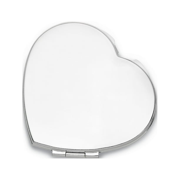 Guitar Music Instrument Heart Pattern Hand Compact Mirror Round Portable Pocket Glass Guitar Music Instrument Heart Pattern Hand Compact Mirror Round Portable Pocket Glass